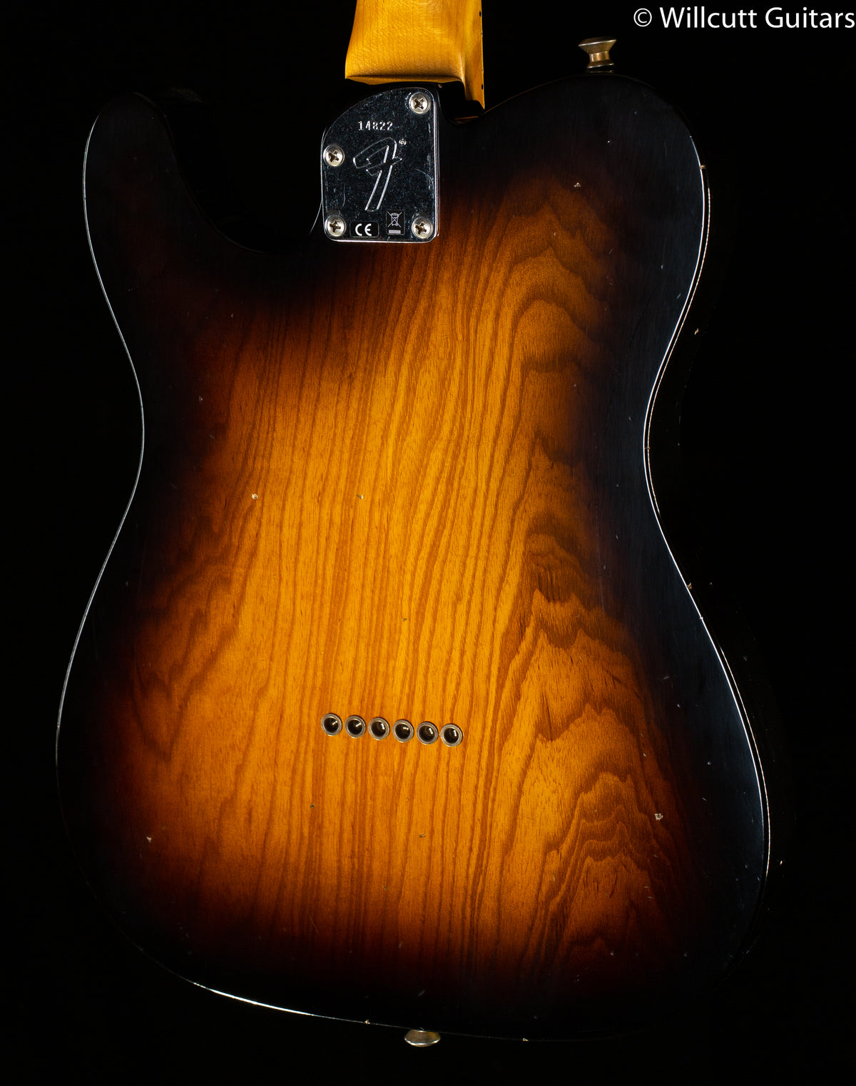 Fender Custom Shop Postmodern Tele Journeyman Relic, Wide-Fade 2-Color Sunburst (822)