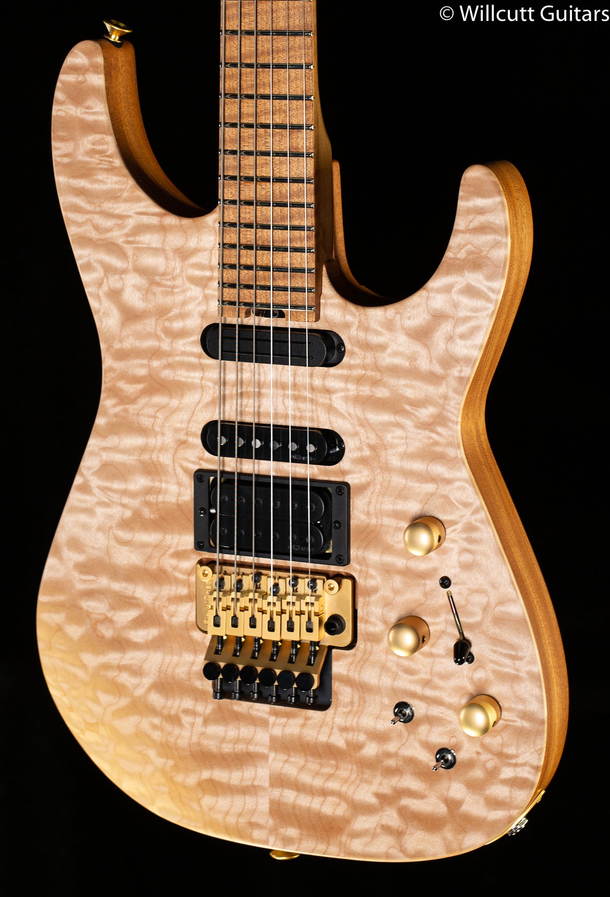 Jackson USA Signature Phil Collen PC1 Satin Stain Satin Au Natural (856)