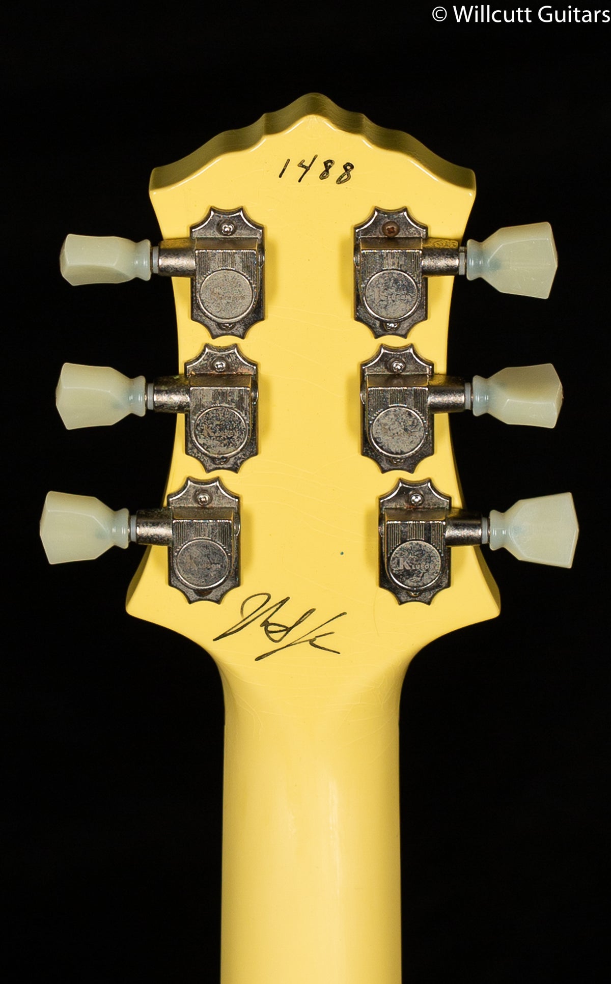 Knaggs Influence Kenai J 2 P-90 TV Yellow Gloss Relic