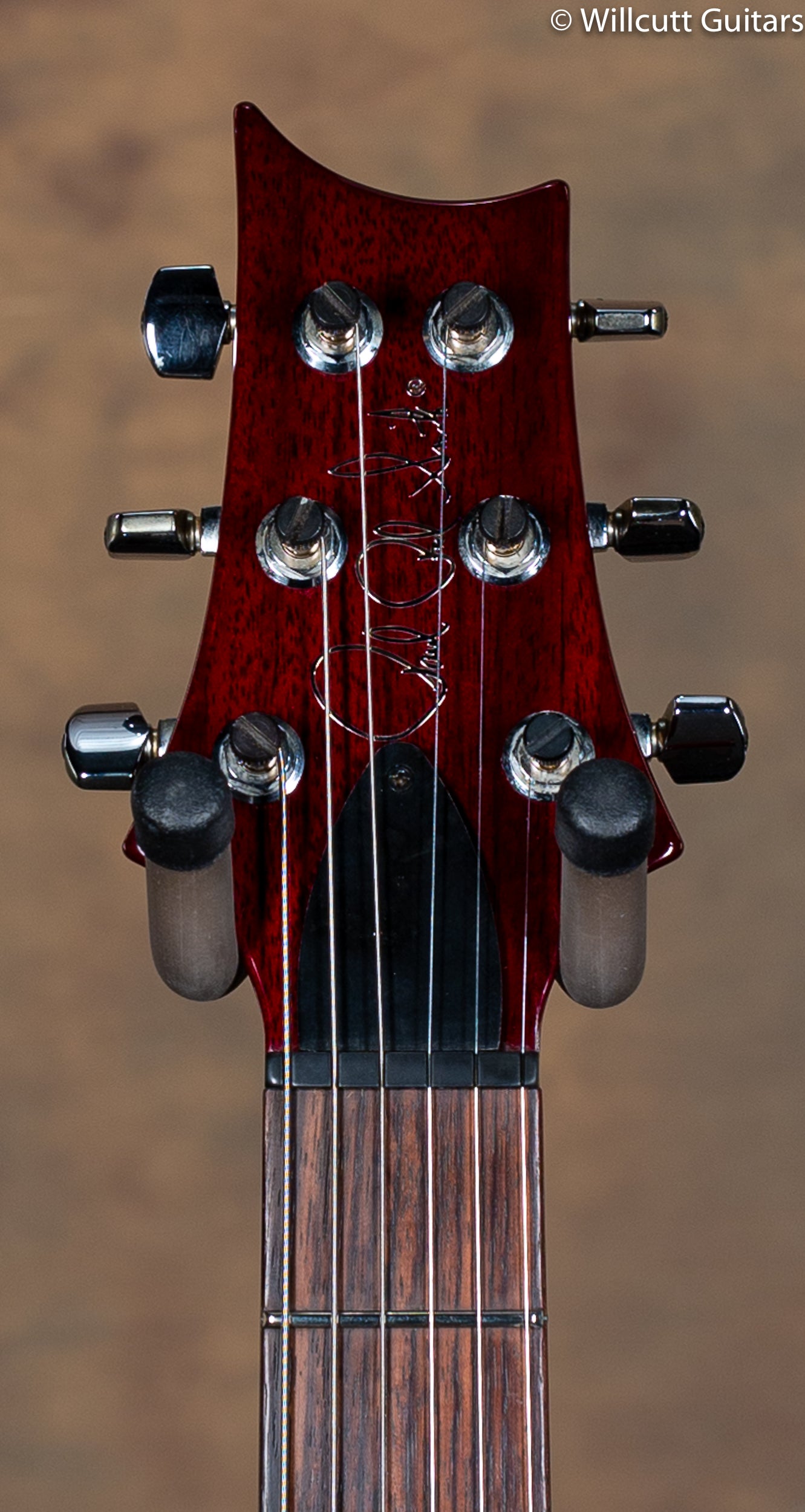 2009 PRS Custom 24 10 Top Dark Cherry Burst - Willcutt Guitars