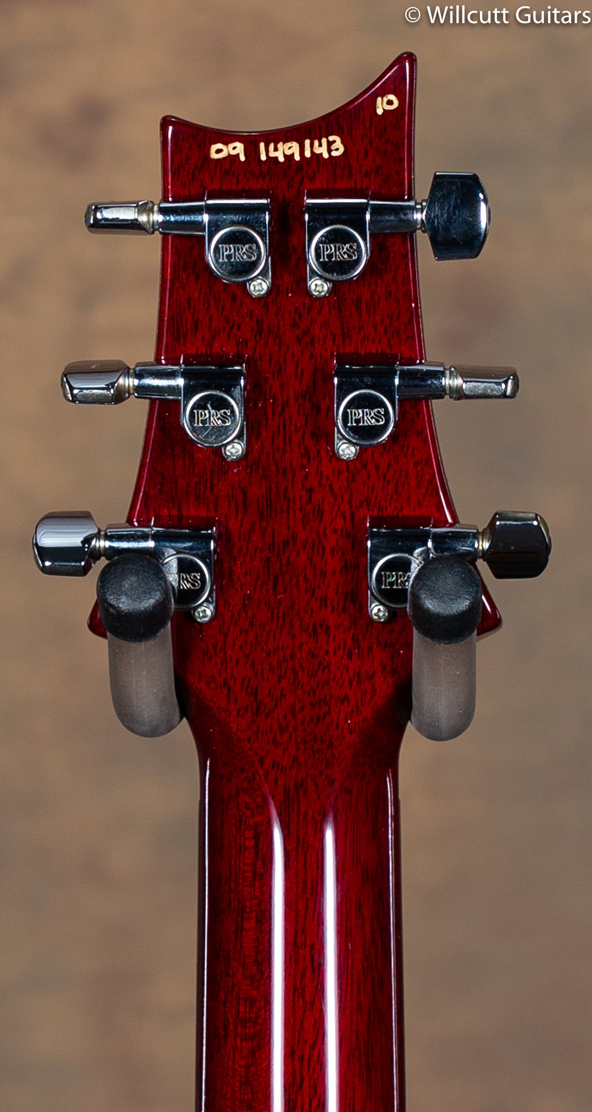 2009 PRS Custom 24 10 Top Dark Cherry Burst