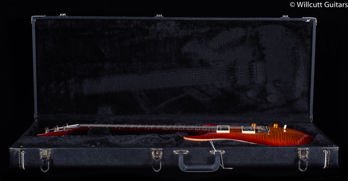 2009 PRS Custom 24 10 Top Dark Cherry Burst