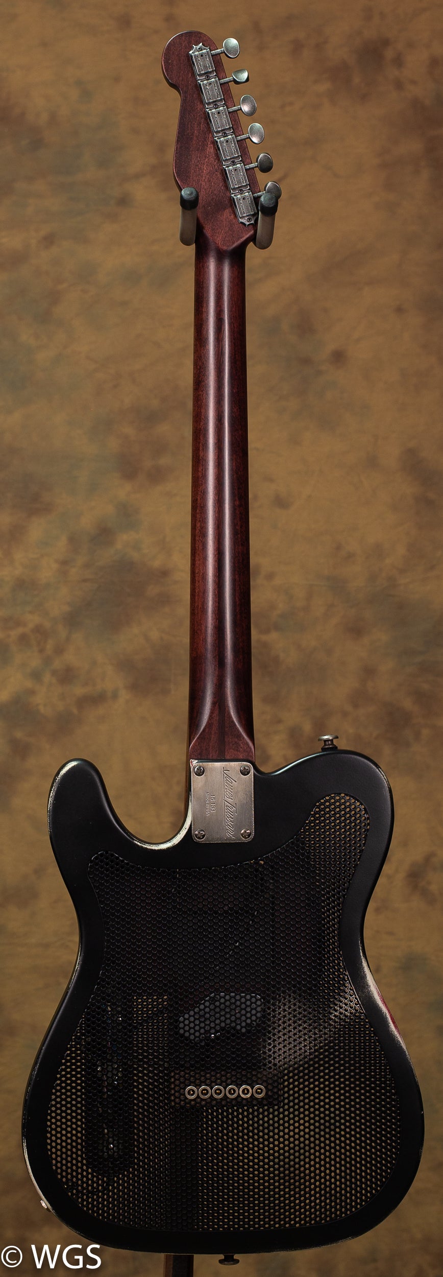 James Trussart Steelcaster Red Star Holey Top USED