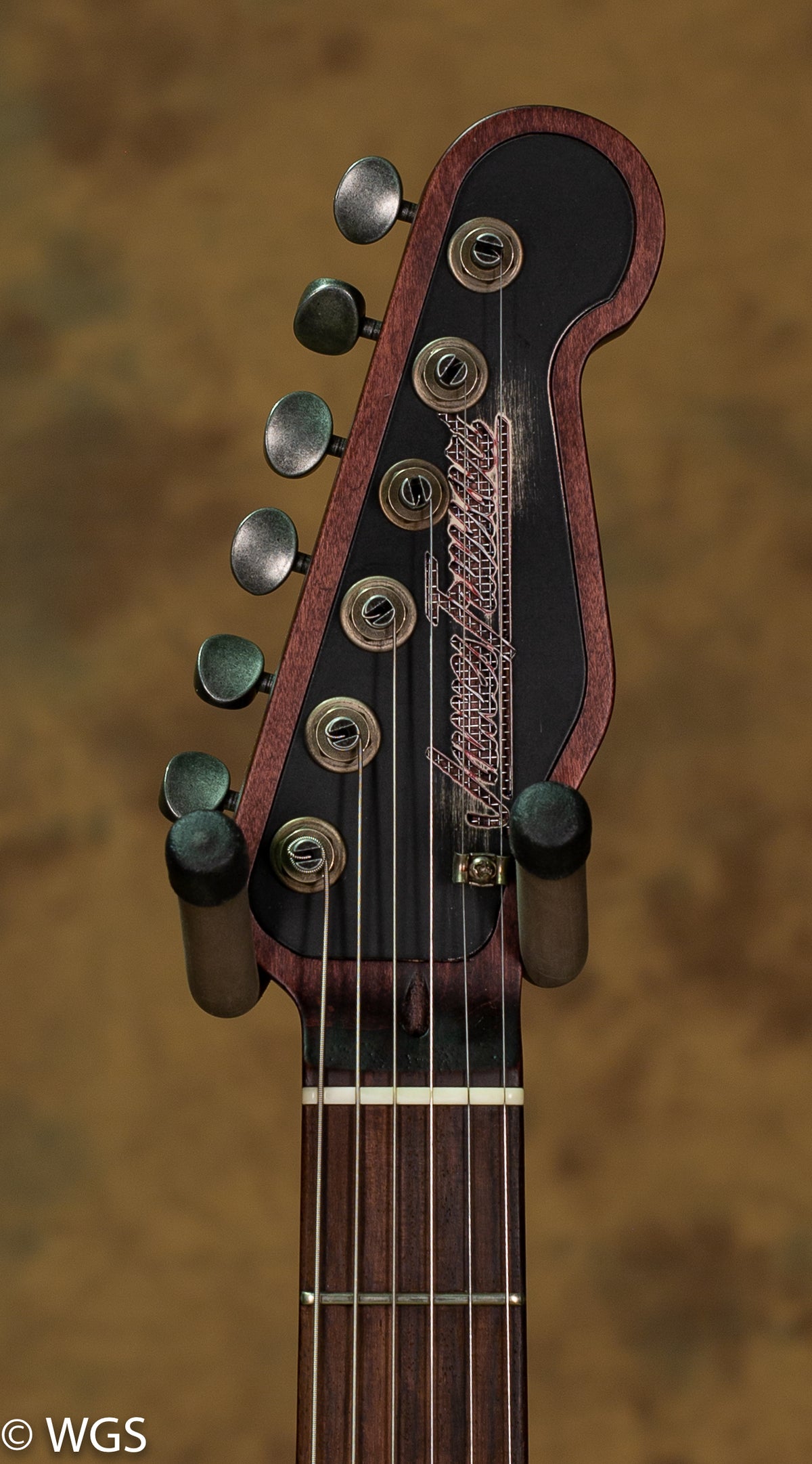 James Trussart Steelcaster Red Star Holey Top USED