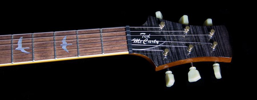 ギター PRS Paul Reed Smith TED McCARTY DC 245 PRS Ted McCarty DC 245 Soapbar Black Amber 10 Top (123) - Willcutt