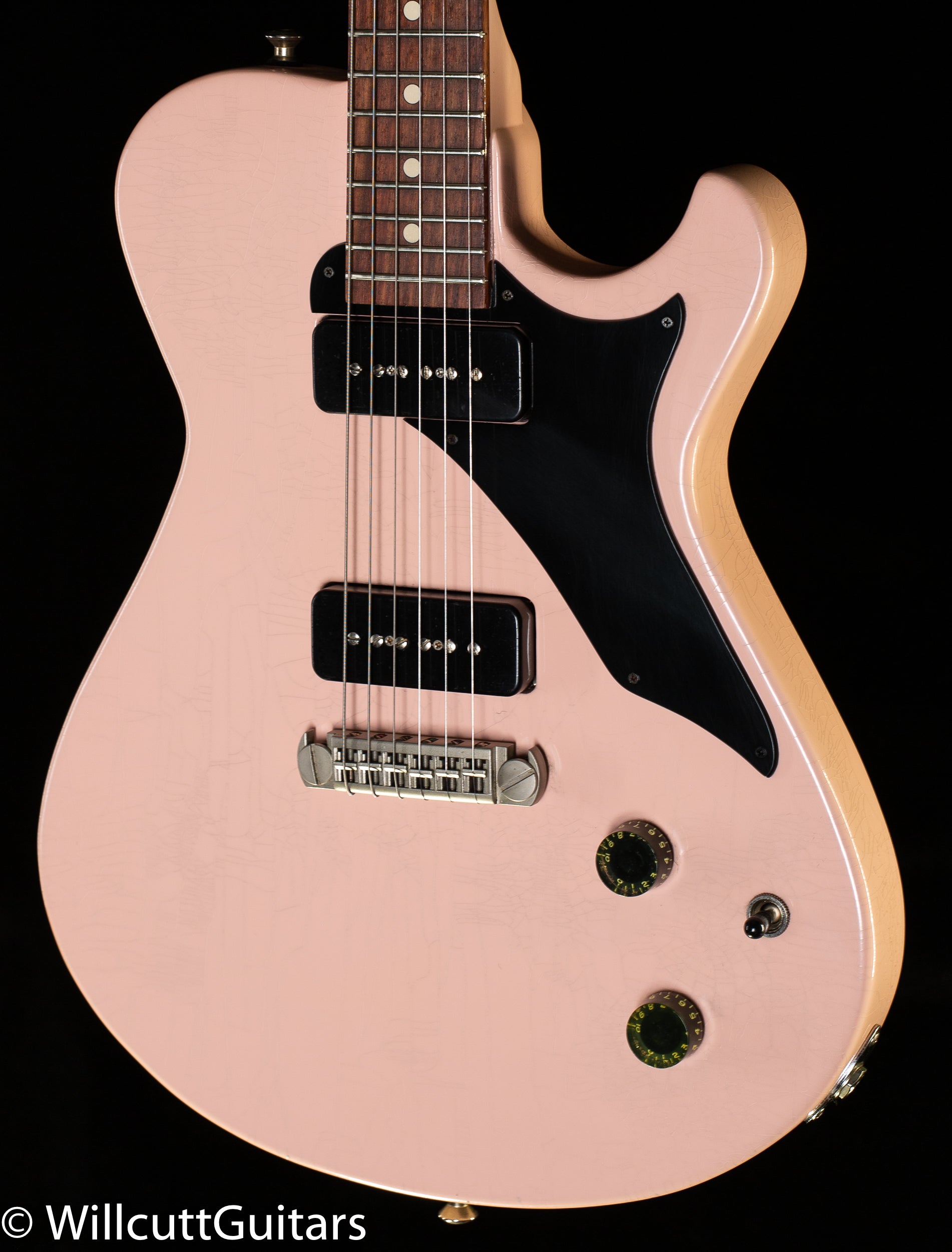 Knaggs Kenai J P2 Shell Pink Gloss Relic (596) - Willcutt Guitars