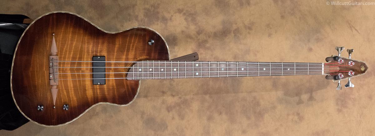 Rick Turner Renaissance RB-4 Bass Deuce Redwood USED Bass Guitar (568)
