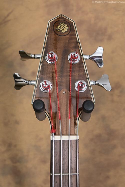 Rick Turner Renaissance RB-4 Bass Deuce Redwood USED Bass Guitar (568)