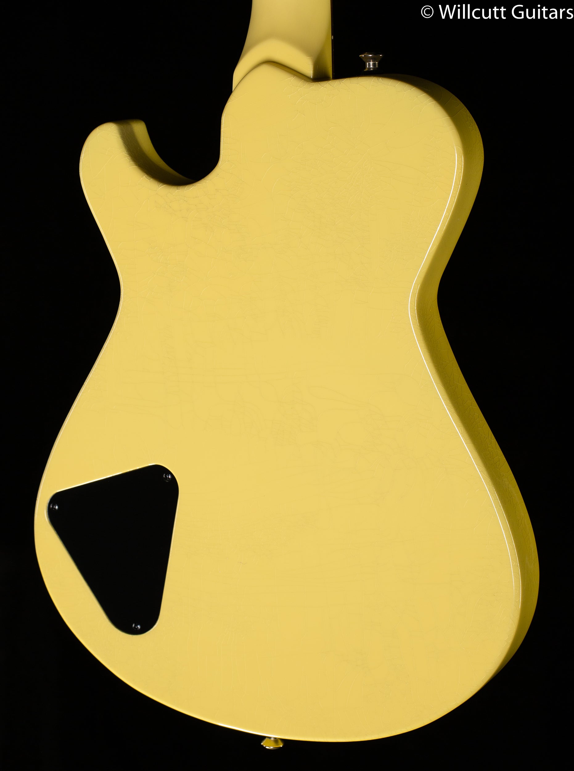 Knaggs Kenai J 2 P90 TV Yellow Gloss Relic (601) - Willcutt Guitars