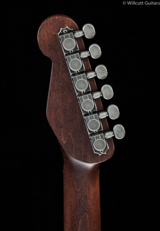 Trussart SteelCaster Titanic Green Snakeskin Engraved (080)