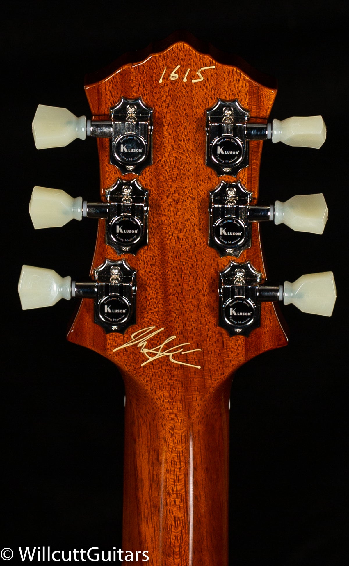 Knaggs Influence Kenai Blue GreenBurst w/Blue binding & T1 Maple top (615)