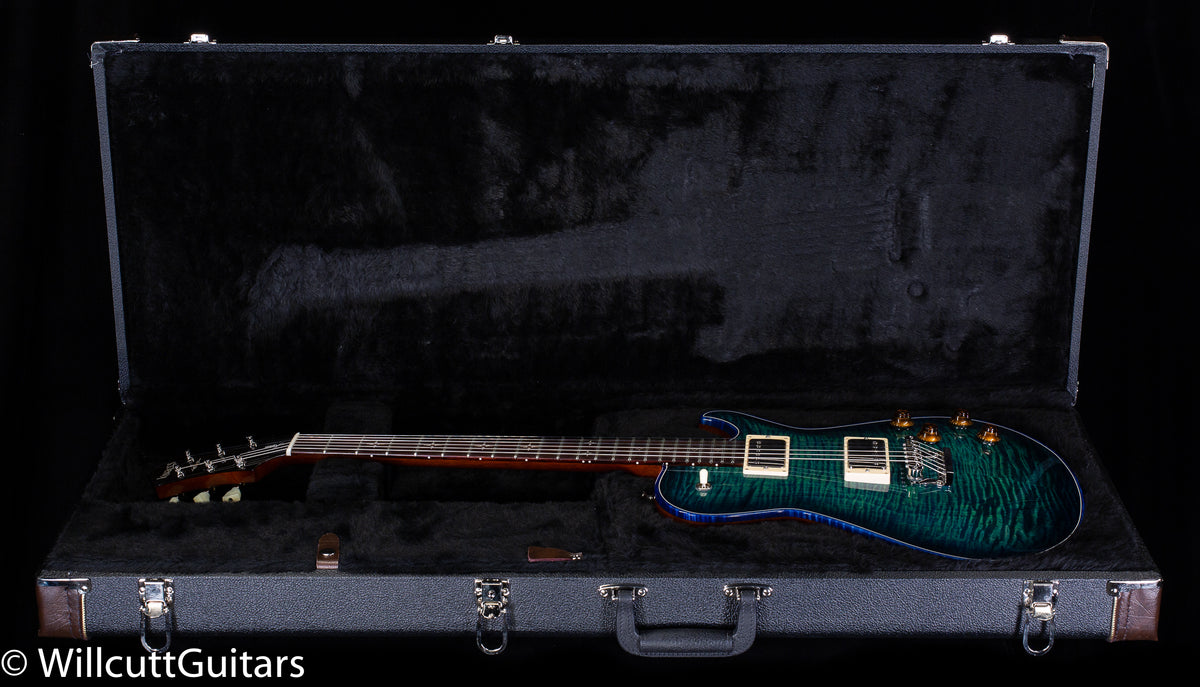 Knaggs Influence Kenai Blue GreenBurst w/Blue binding & T1 Maple top (615)