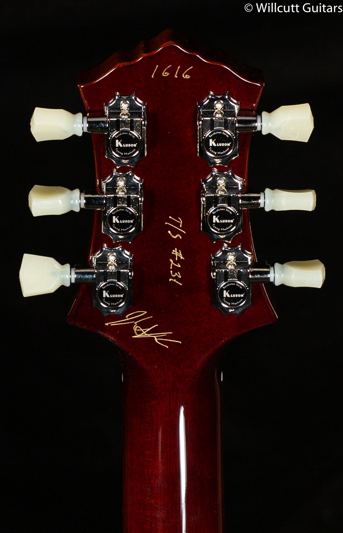 Knaggs Eric Steckel Kenai T/S Sunflower w/Onyx binding (616)
