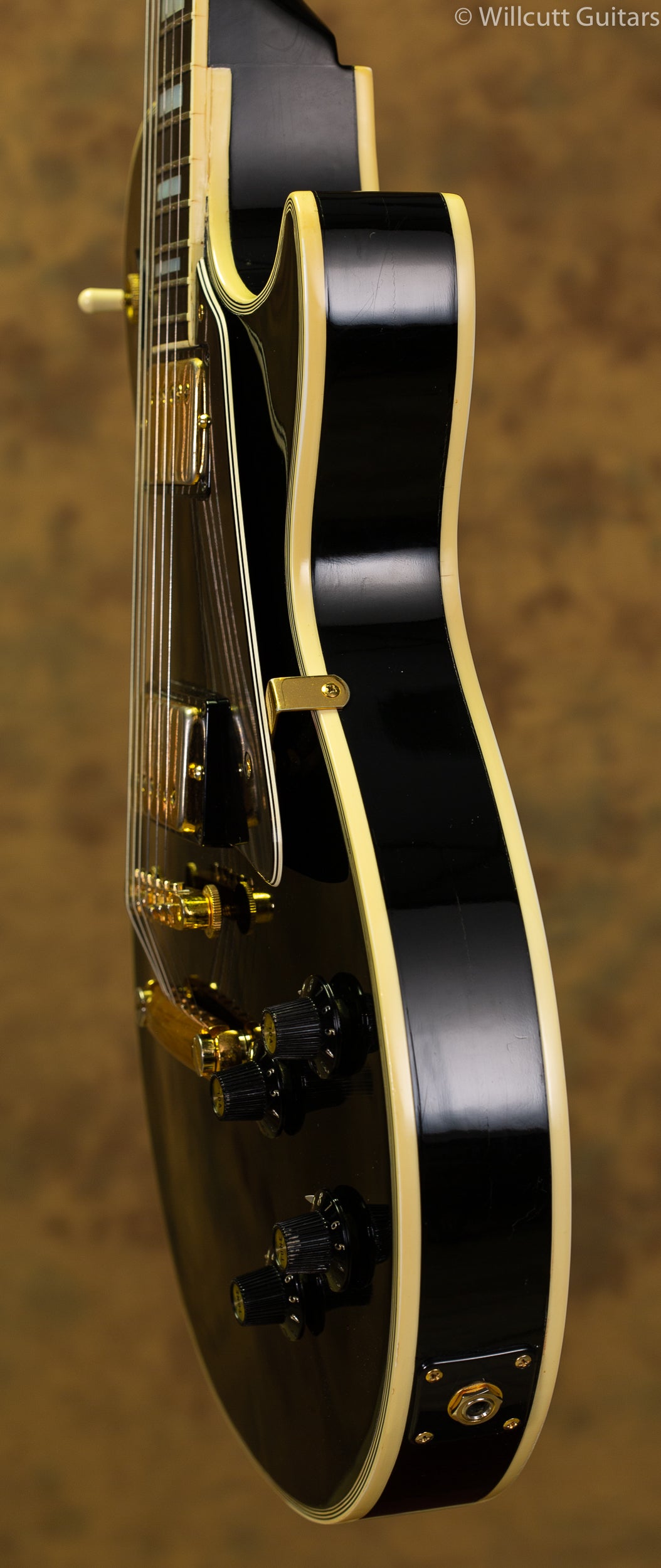 Gibson Vintage 1974 Les Paul Custom, Ebony OHSC Used