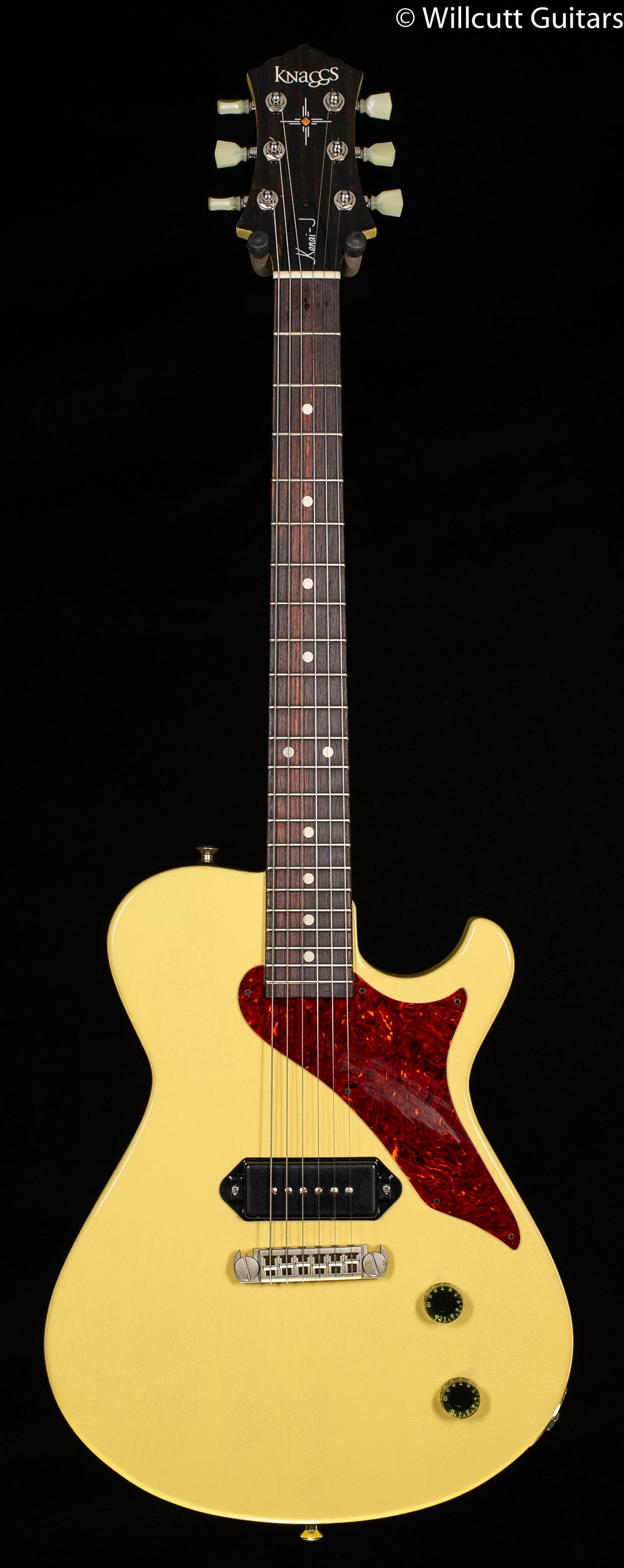 Knaggs Influence Kenai J Dog Ear P-90 TV Yellow Gloss Relic (661)