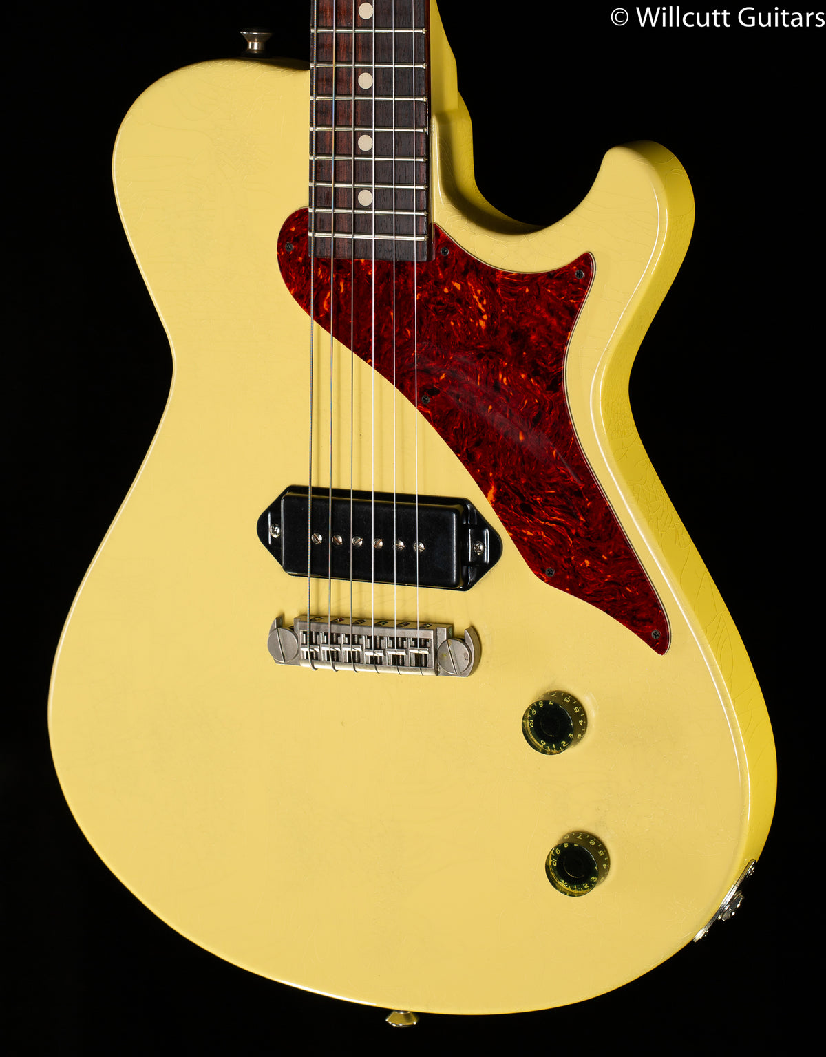 Knaggs Influence Kenai J Dog Ear P-90 TV Yellow Gloss Relic (661)