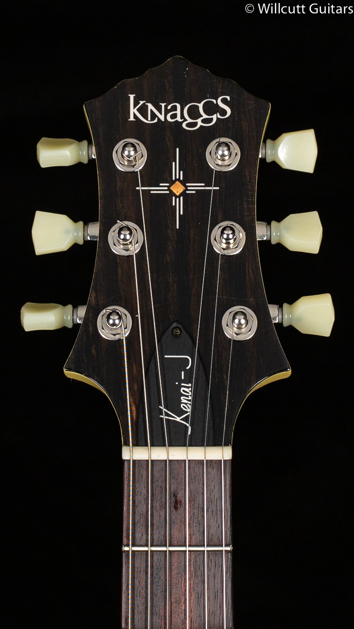 Knaggs Influence Kenai J Dog Ear P-90 TV Yellow Gloss Relic (661)
