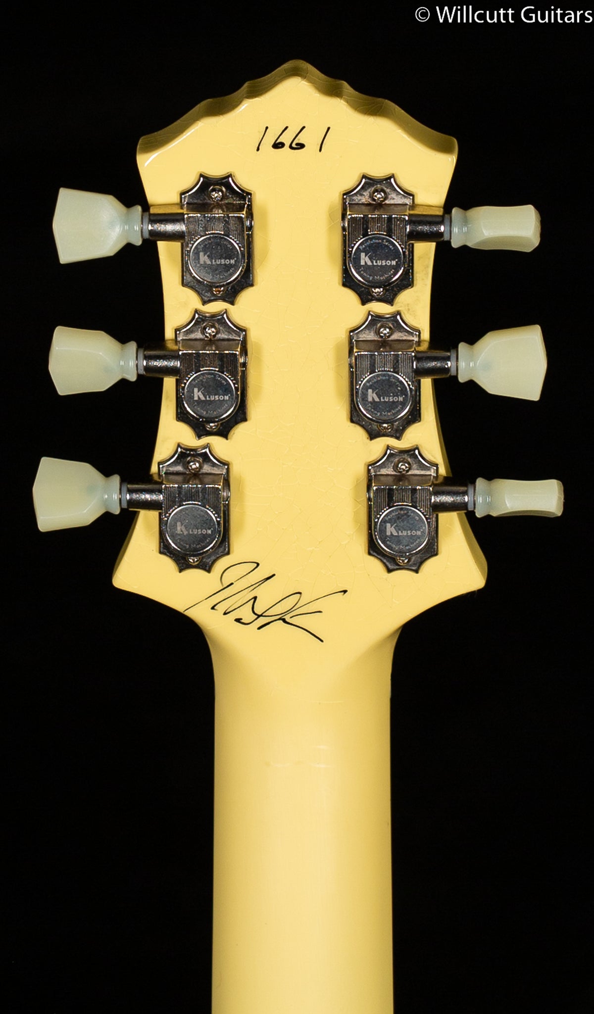 Knaggs Influence Kenai J Dog Ear P-90 TV Yellow Gloss Relic (661)