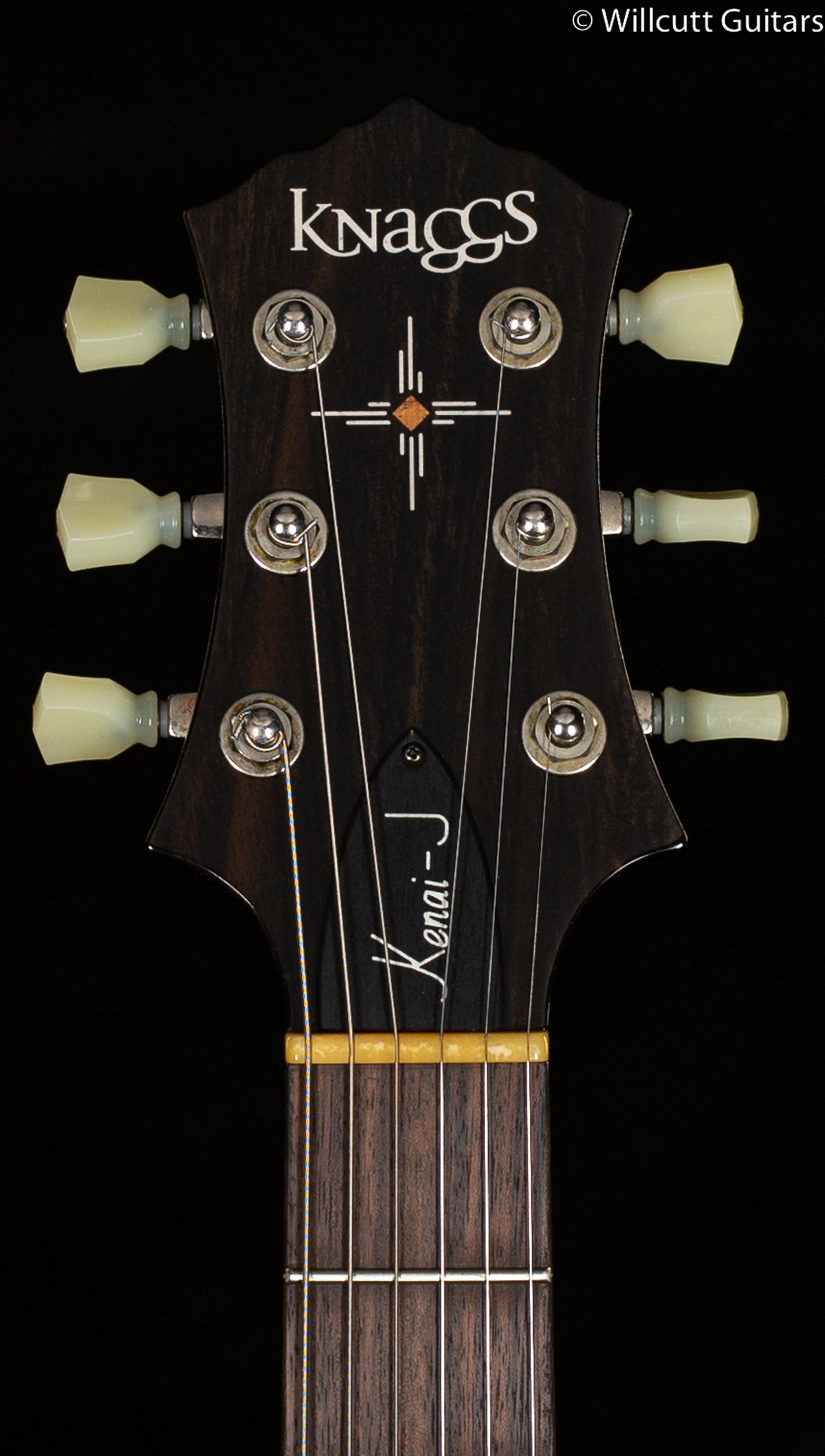 Knaggs Kenai-J P2 Dark Tobacco Burst Relic (713)