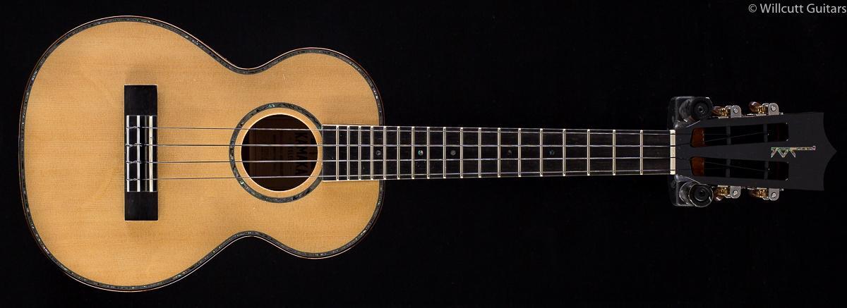 Kamaka HF-3-D2I Tenor Deluxe Ukulele Slothead Spruce Top (014)
