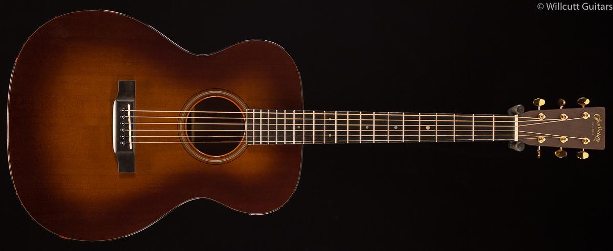 Martin Custom Shop 000-18 Amber Tone Sinker Mahogany Hide Glue (463)