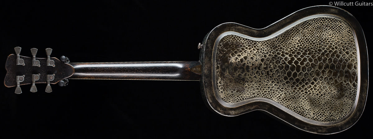 Trussart SteelReso Gator Snakeskin Cream Black (055)