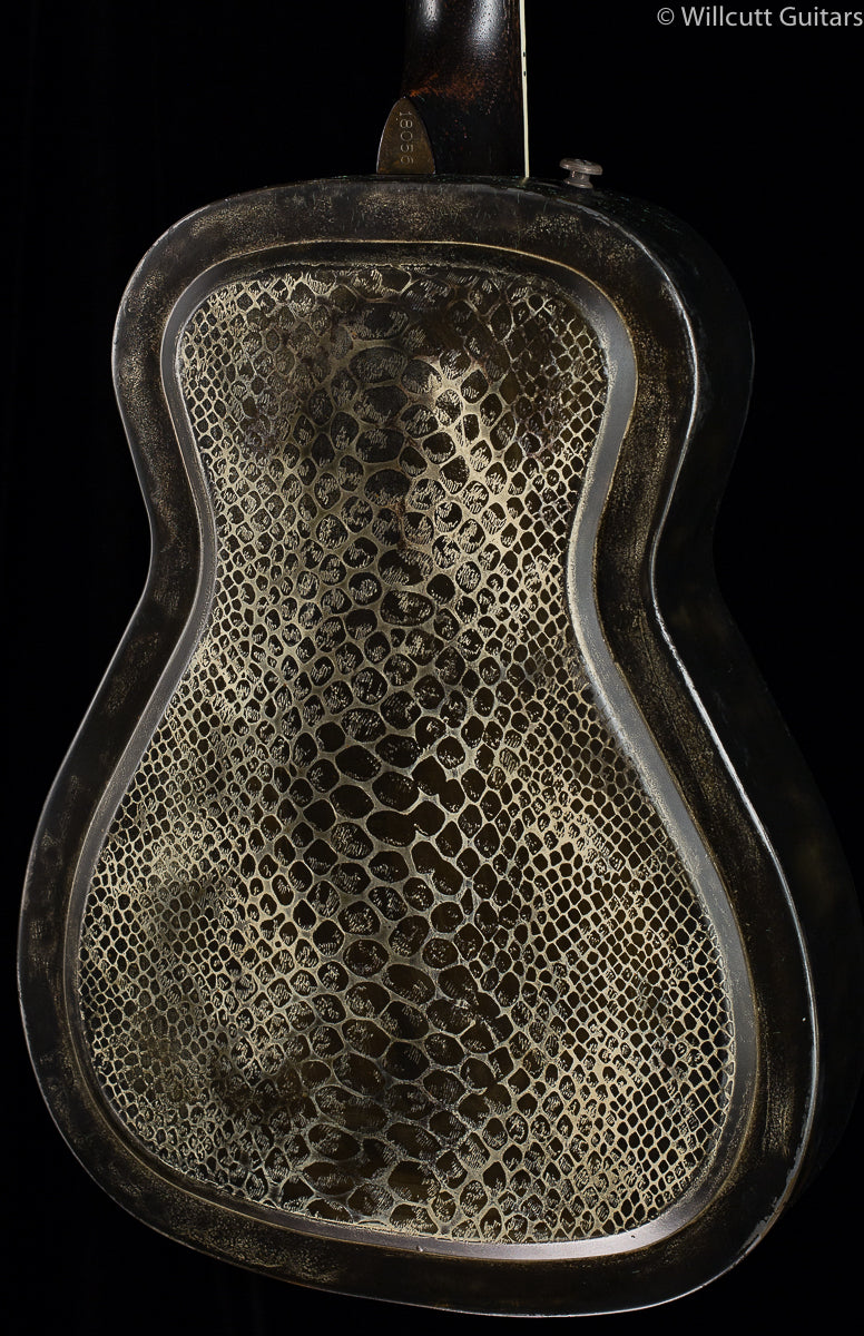 Trussart SteelReso Gator Snakeskin Cream Black (055)