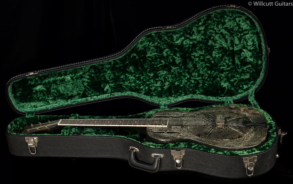 Trussart SteelReso Gator Snakeskin Cream Black (055)