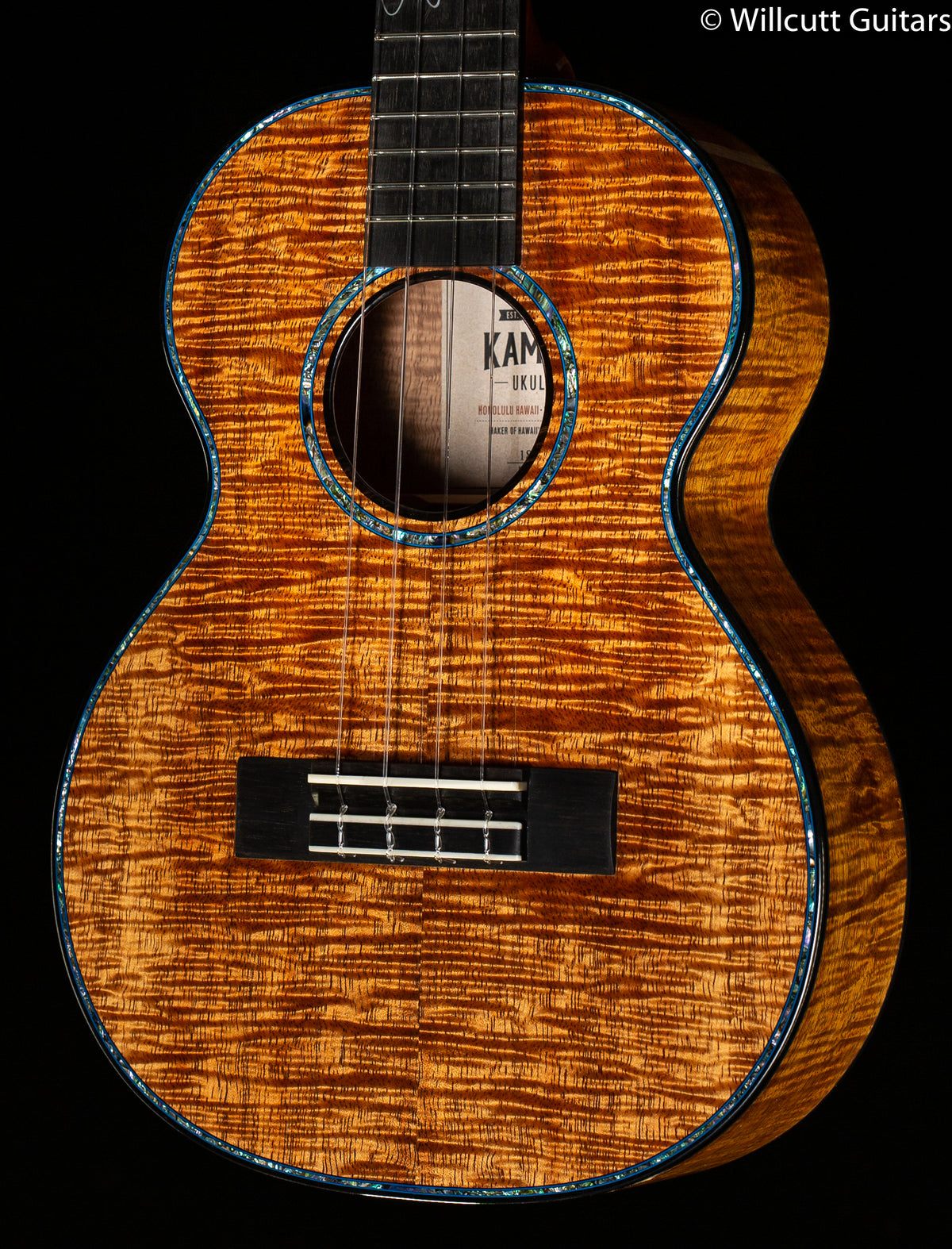 Kamaka Tenor Deluxe 4 Jake Blue Edition with case