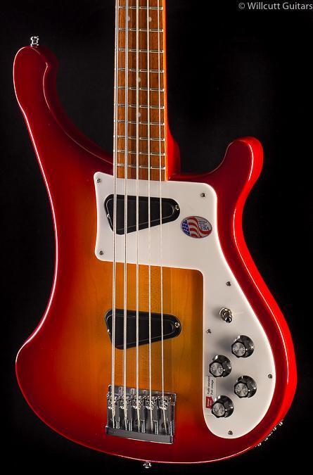Rickenbacker 4003S/5 5 String Fireglo Bass Guitar