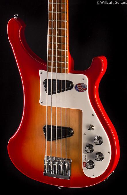 Rickenbacker 4003S/5 5 String Fireglo Bass Guitar