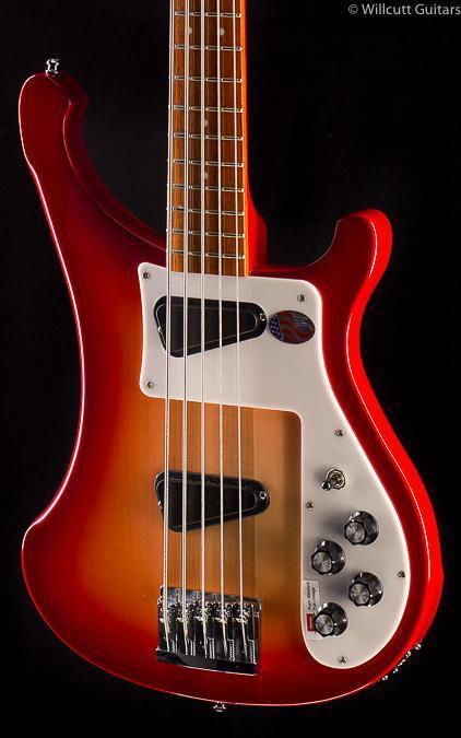 Rickenbacker 4003S/5 5 String Fireglo Bass Guitar