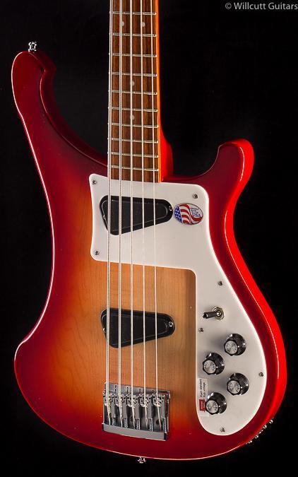 Rickenbacker 4003S/5 5 String Fireglo Bass Guitar