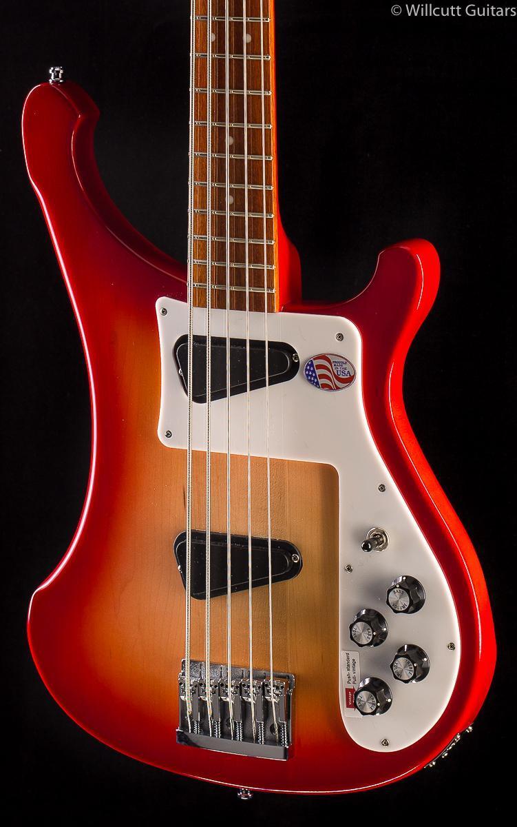 Rickenbacker 4003S/5 5 String Fireglo Bass Guitar