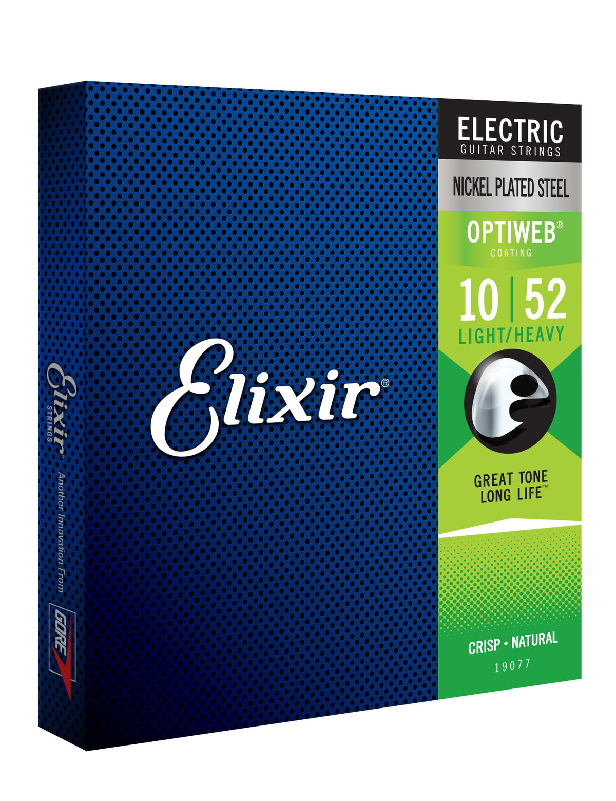 Elixir Strings Optiweb Electric Guitar Strings-.010-.052 Light-Heavy