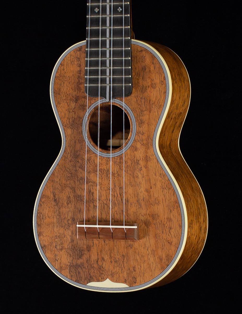 Martin Custom Shop SND, Soprano Uke, Blistered Koa