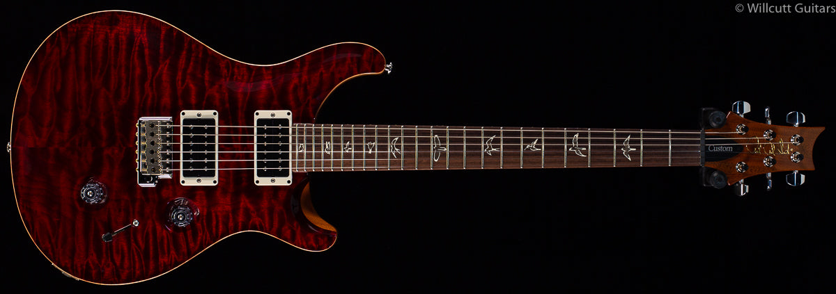 PRS Custom 24 Black Cherry 10 Top (957) - Willcutt Guitars