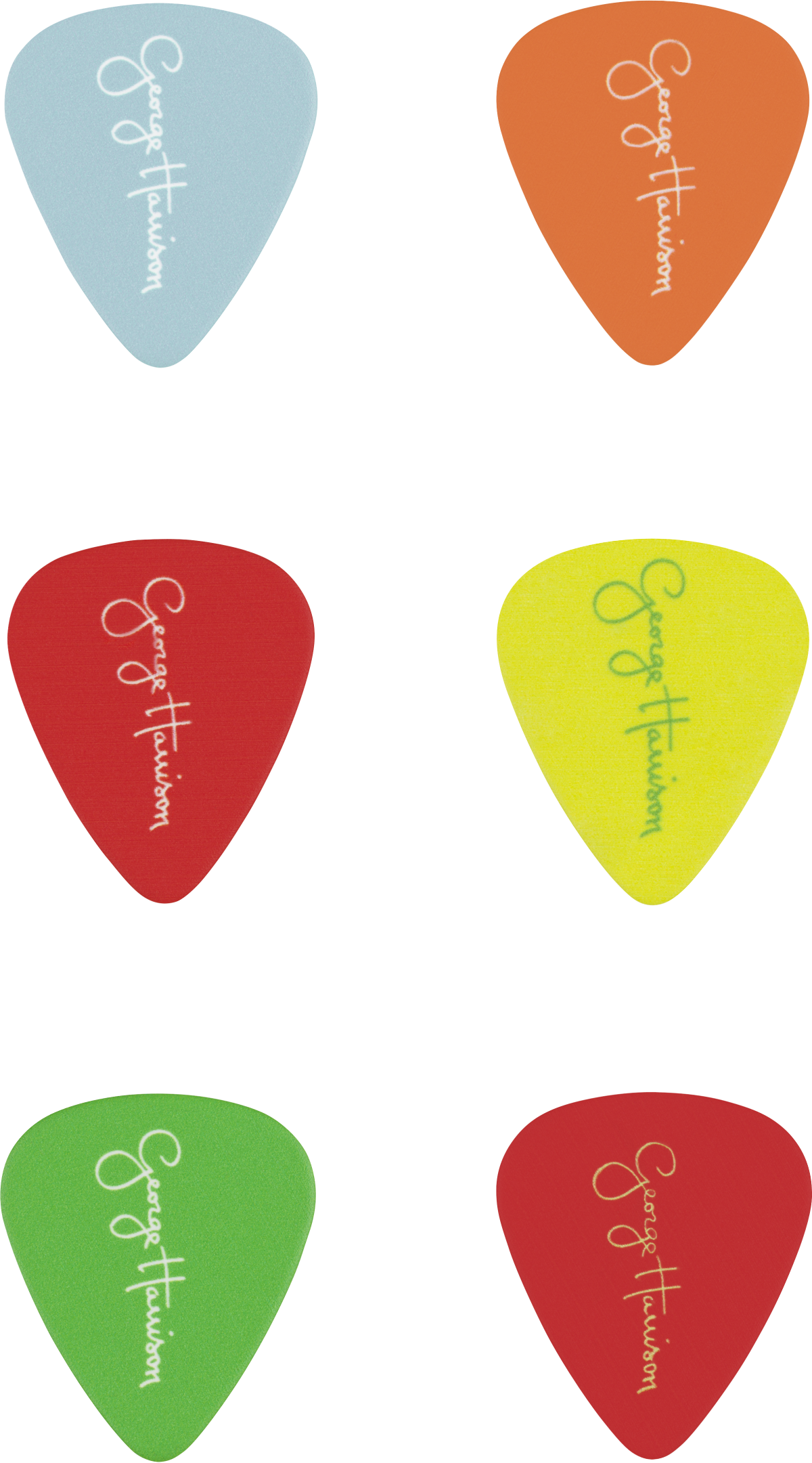 Fender George Harrison Rocky Pick Tin, Medium (6)