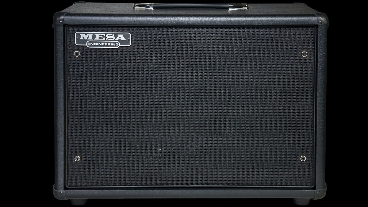 Mesa Boogie 112 Guitar Cabinet, Widebody, Black Vinyl Grill