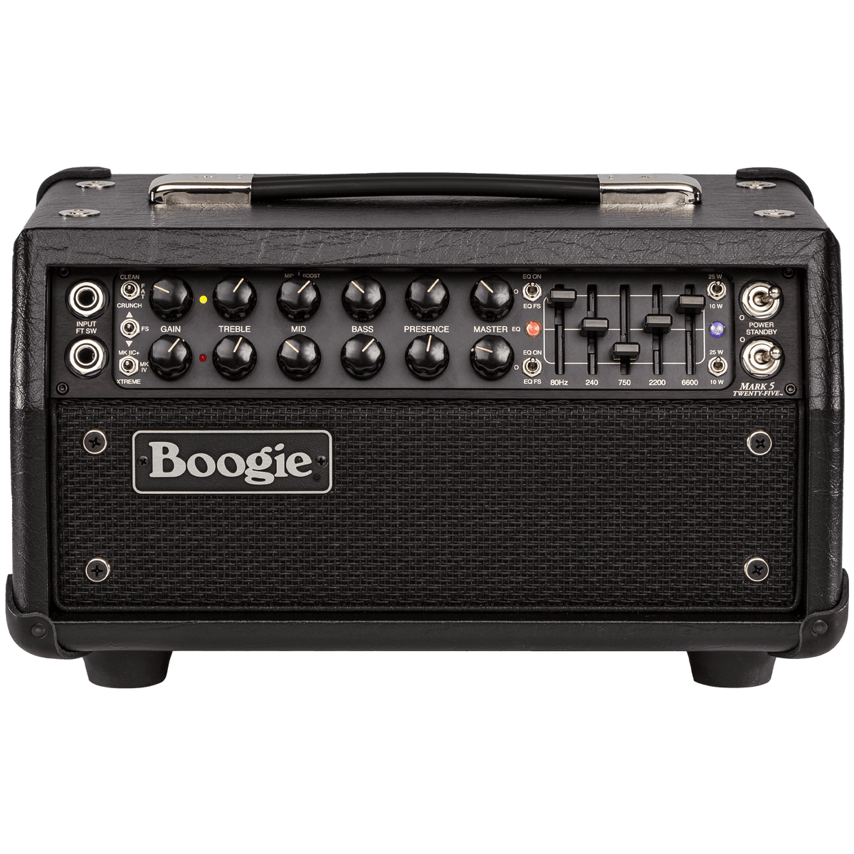 Mesa Boogie Mark Five: 25 Head Black Bronco, Black Grille (629)