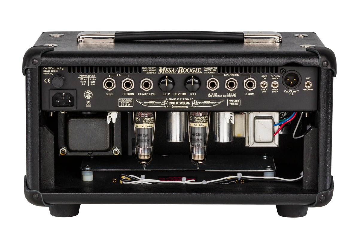 Mesa Boogie Mark Five: 25 Head Black Bronco, Black Grille (629)