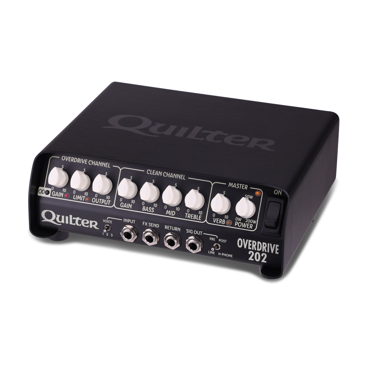 Quilter Overdrive 202 Head Black (336)