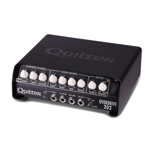 Quilter Overdrive 202 Head Black (336) - Willcutt Guitars