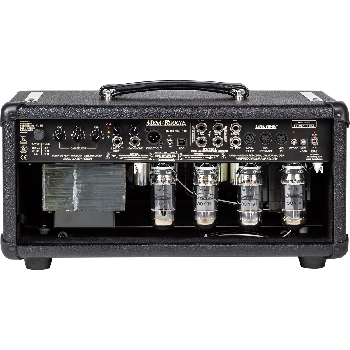 Mesa Boogie Mark VII Head Black Bronco (254)