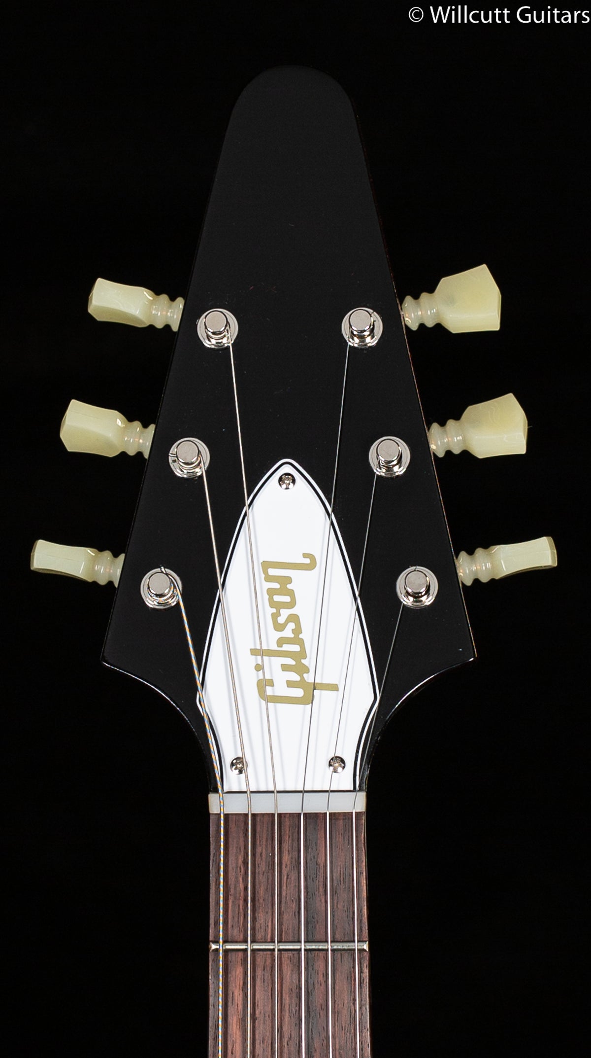 Gibson Custom Shop 1967 Mahogany Flying V Reissue w/ Maestro Vibrola Gloss Sparkling Burgundy (037)