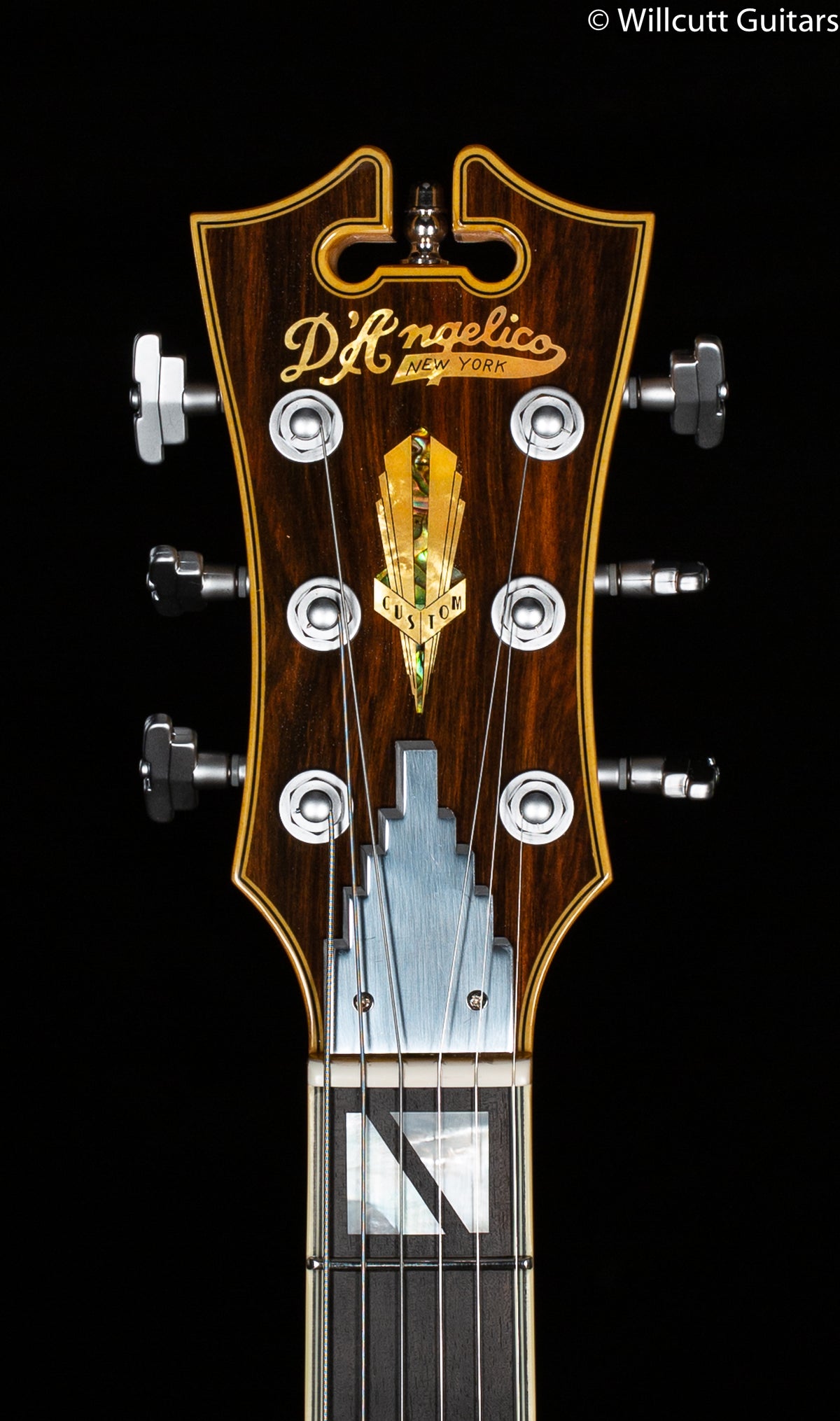 D&#39;Angelico USA Custom Shop Brighton - Dark Cherry Burst