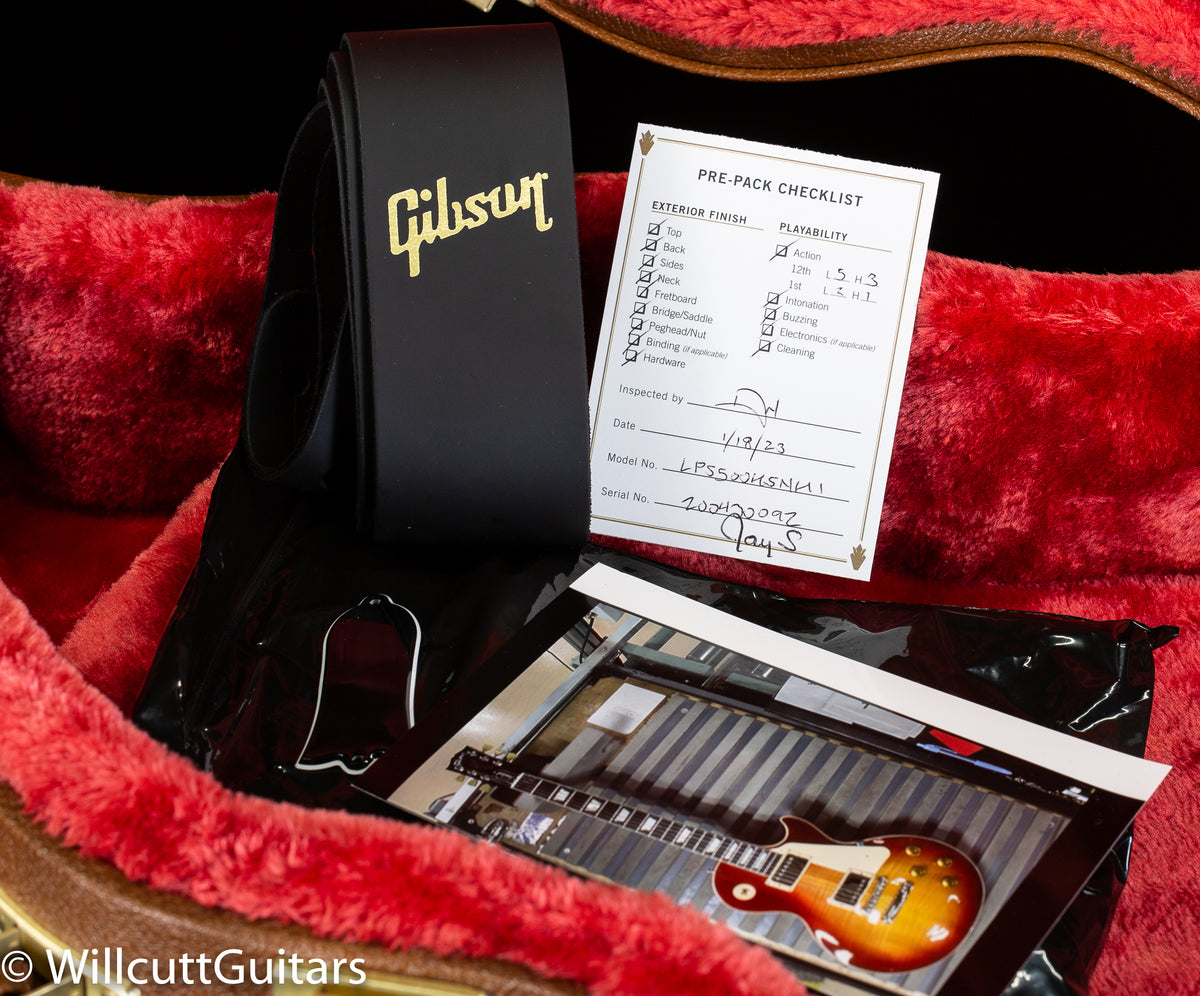 Gibson Les Paul Standard 50s Figured Top Heritage Cherry Sunburst (092)