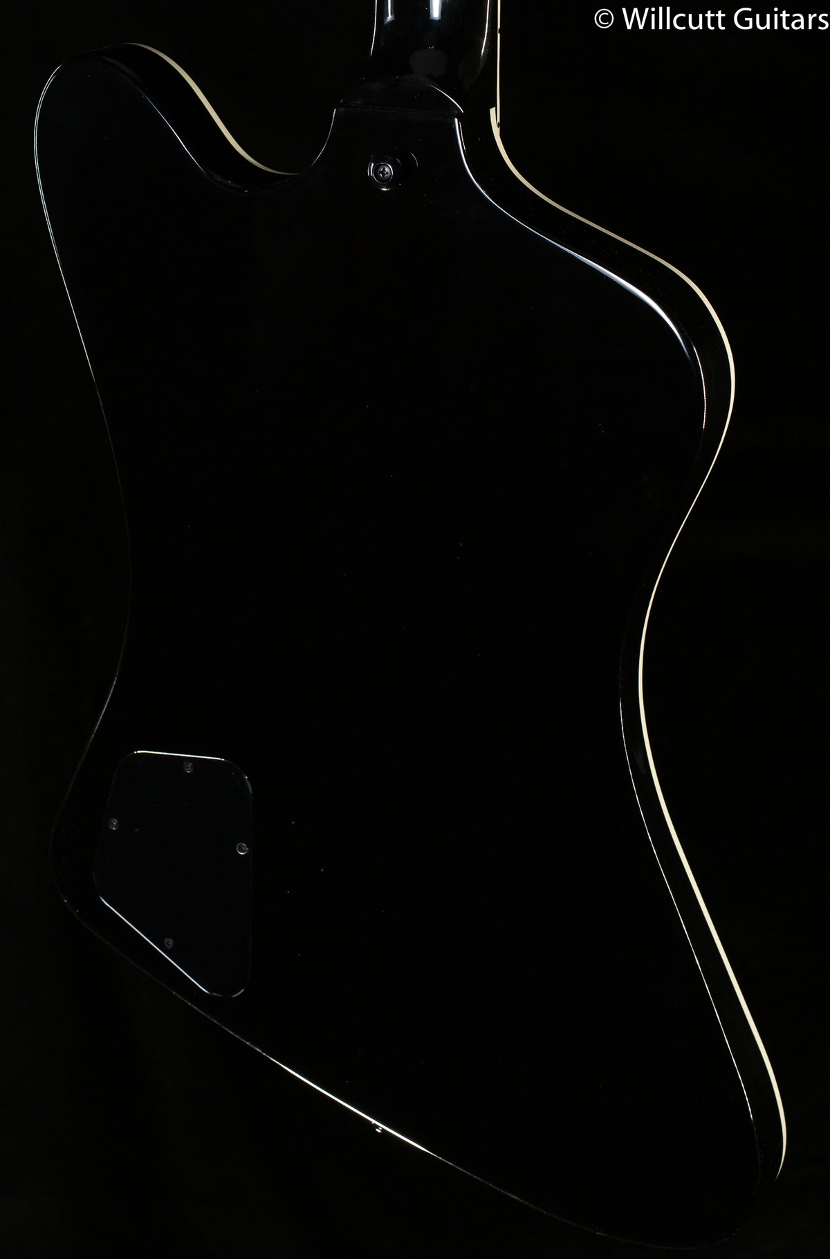 Gibson Gene Simmons G2 Thunderbird Ebony Mirror Bass Guitar (021)