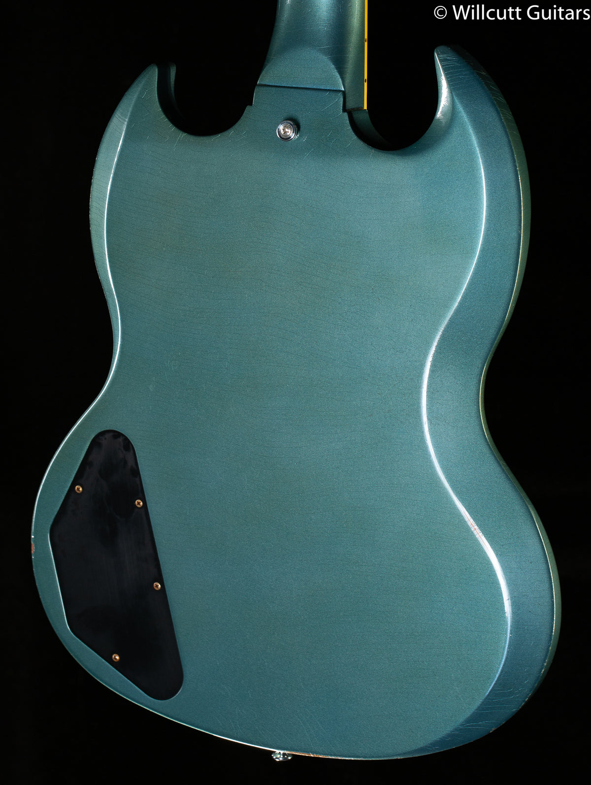 Gibson Custom Shop 1964 SG Standard Reissue w/ Maestro Vibrola Antique Pelham Blue - Light Aged NH