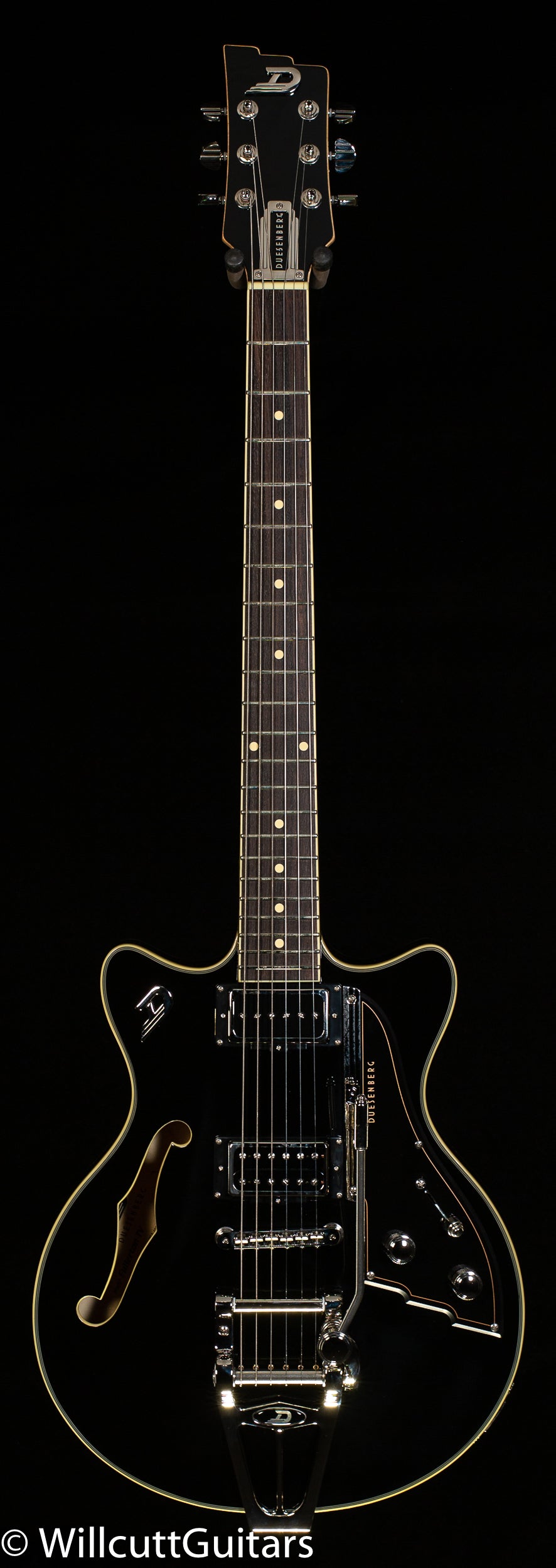 Duesenberg Starplayer TV Fullerton Black - Willcutt Guitars